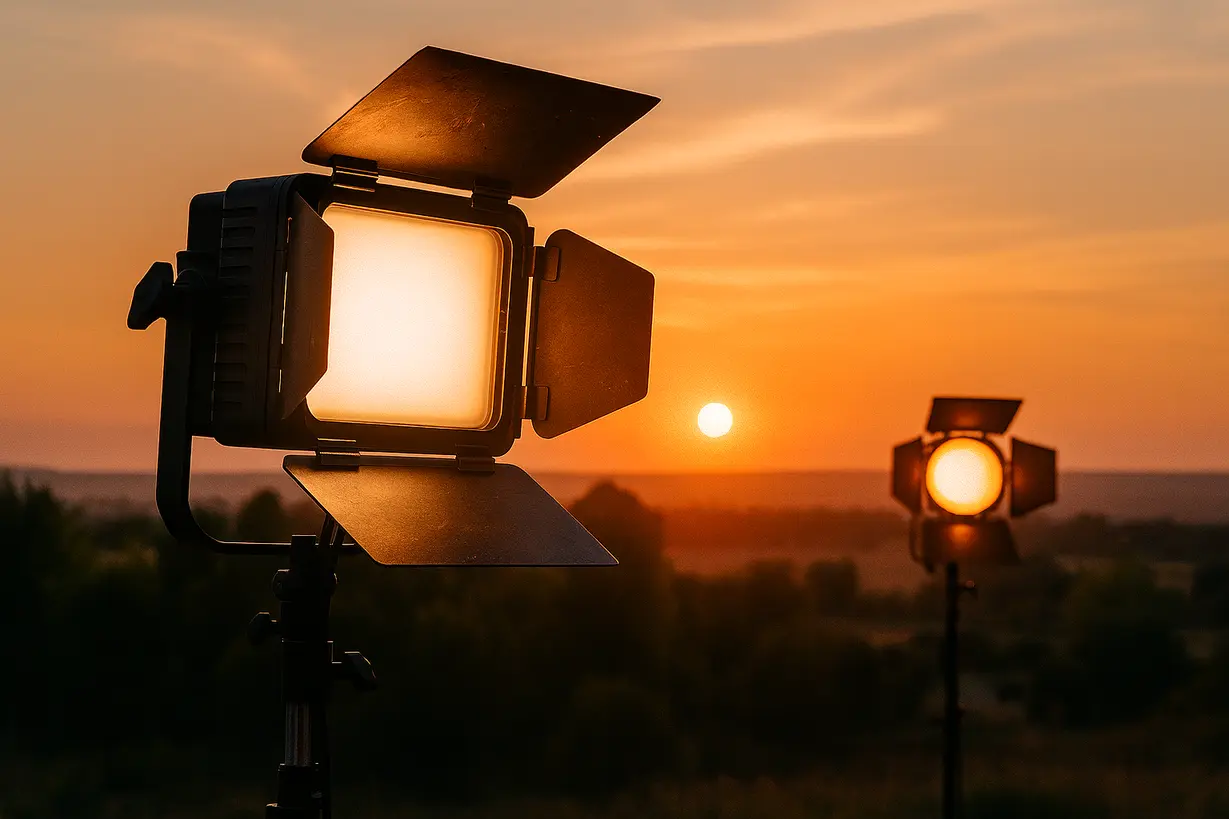 نورپردازی در فیلمبرداری؛ راهنمای کامل اصول، تکنیک‌ها و تجهیزات برای خلق تصاویر حرفه‌ای